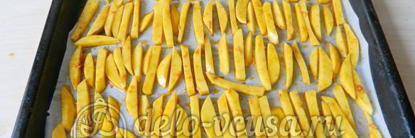 картошка фри в духовке