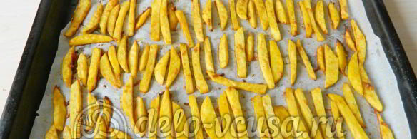 картошка фри в духовке