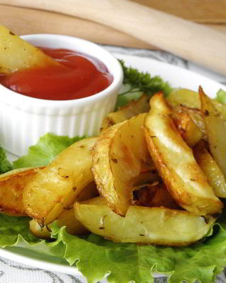 Картошка по-деревенски в духовке