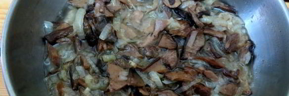 картошка с белыми грибами в духовке