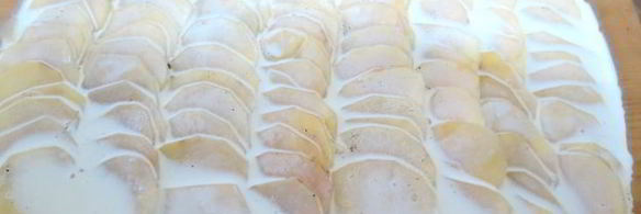 картошка с белыми грибами в духовке