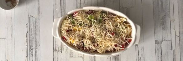 картошка с сосисками в духовке