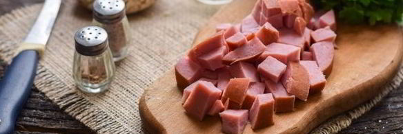 картошка с ветчиной и сыром в духовке