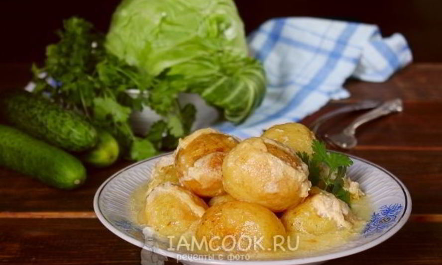 Рецепт картошки в молоке в духовке