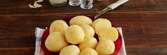 картошка в молоке в духовке