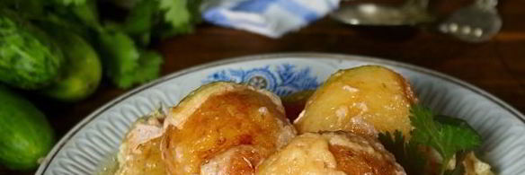 картошка в молоке в духовке