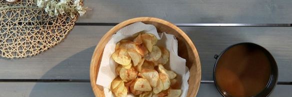 хрустящий картофель с карамелью