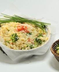 Кхао Пад Пуу — жареный рис с крабом