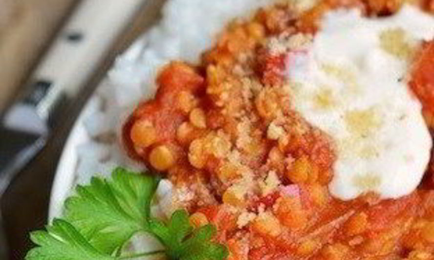 Рецепт красной чечевицы с чили