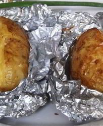 Печеная картошка в духовке