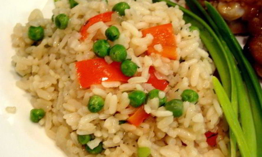 Рецепт пикантного риса на гарнир