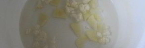 пюре из цветной капусты и картофеля