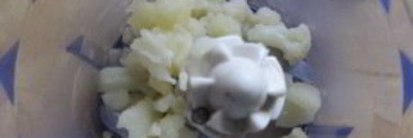 пюре из цветной капусты и картофеля