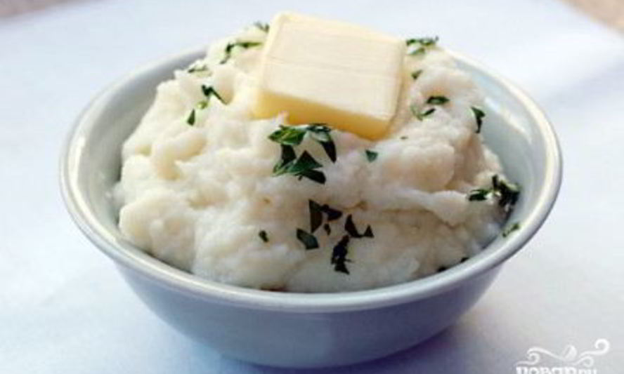 Рецепт пюре из цветной капусты