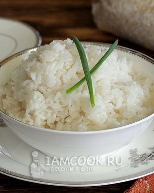 Рассыпчатый рис в мультиварке