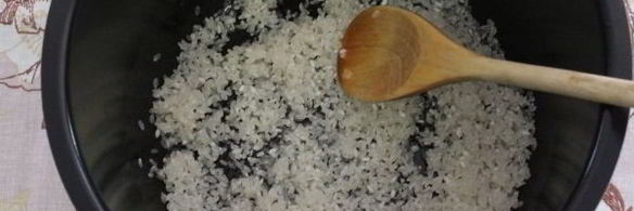 рассыпчатый рис в мультиварке