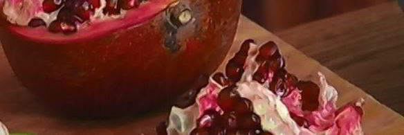 рис с бататом, клюквой и гранатом