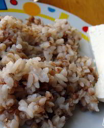 Рис с гречкой