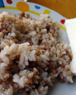 Рис с гречкой