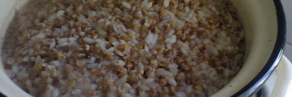 рис с гречкой