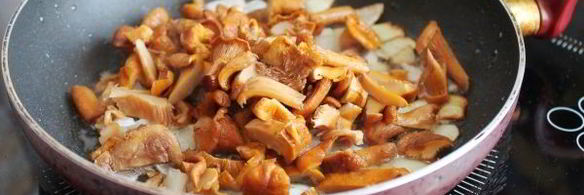 рис с грибами и овощами