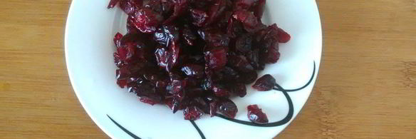 рис с клюквой