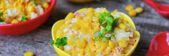 рис с крабовыми палочками