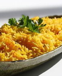 Рис с шафраном