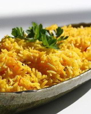 Рис с шафраном