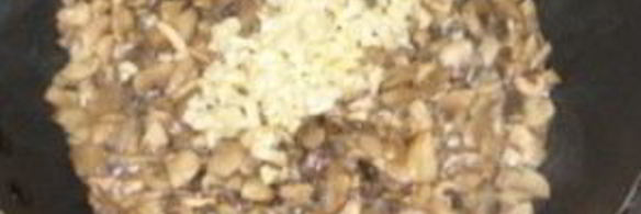 рис с шампиньонами