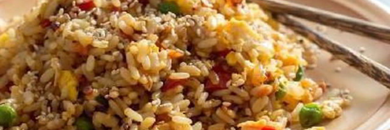 Рис, жареный с овощами