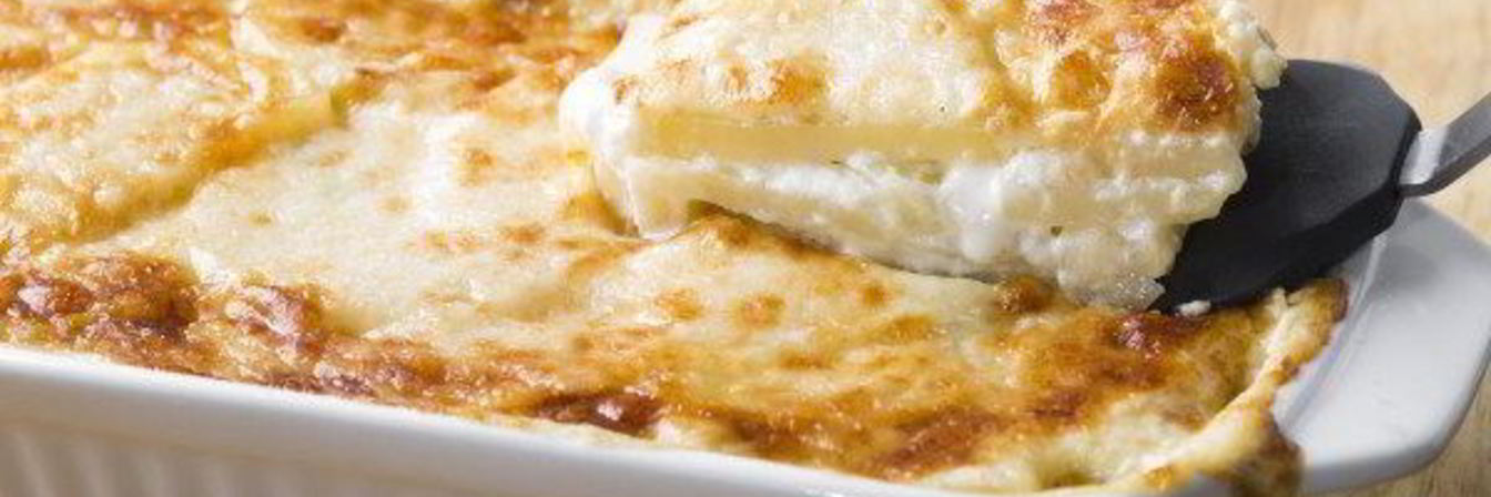 Упрощенный картофель дофине с луком-шалот