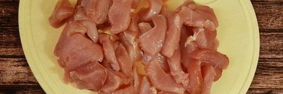 жареная картошка с курицей в мультиварке