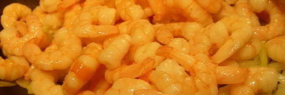 жареный рис с креветками по-малаккски