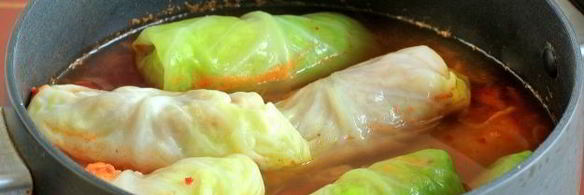 диетические голубцы с курицей