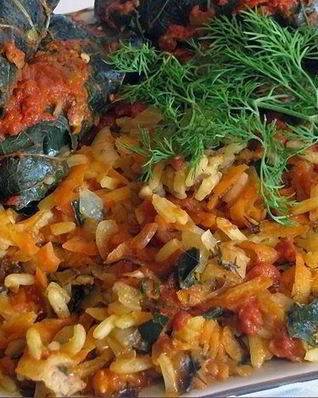 Долма с рисом