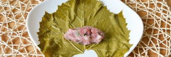 долма со свининой без риса