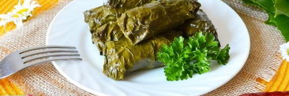 долма со свининой без риса
