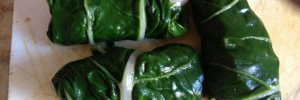 голубцы из мангольда