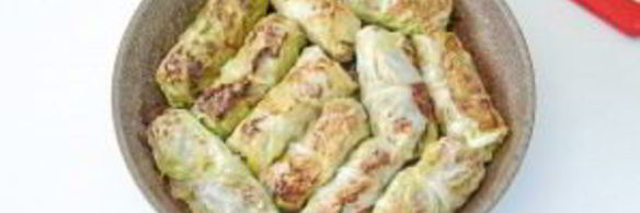 голубцы из молодой капусты с фаршем и чечевицей
