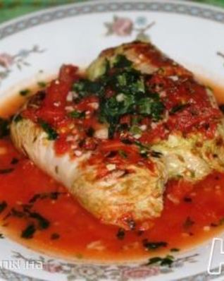 Голубцы из пекинской капусты с отварным мясом