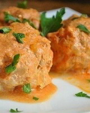 Голубцы ленивые из куриного фарша