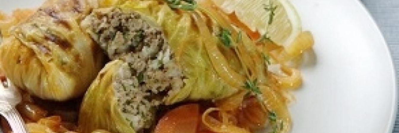 Голубцы с бараниной