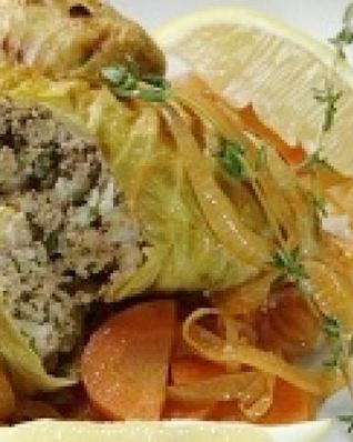 Голубцы с бараниной