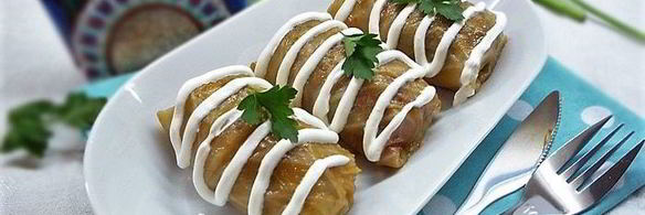 голубцы с индейкой и киноа