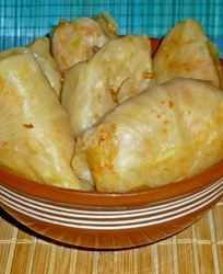 Голубцы с курицей