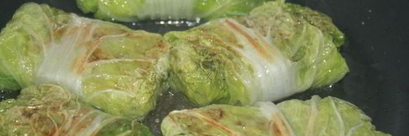 голубцы с мраморной говядиной во вкуснейшем сметанно-овощном соусе