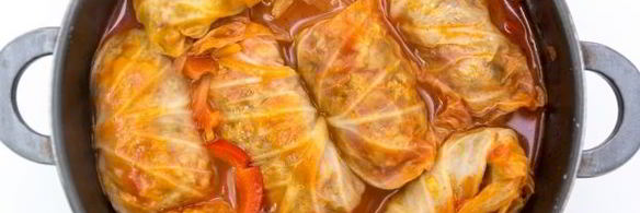 голубцы с перловкой и грибами