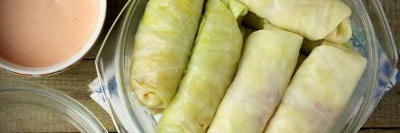 голубцы в микроволновке