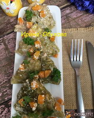 Голубцы в сметанном соусе